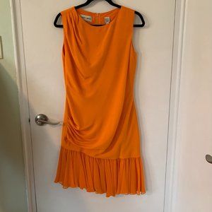 Vintage100% silk sleeveless dress